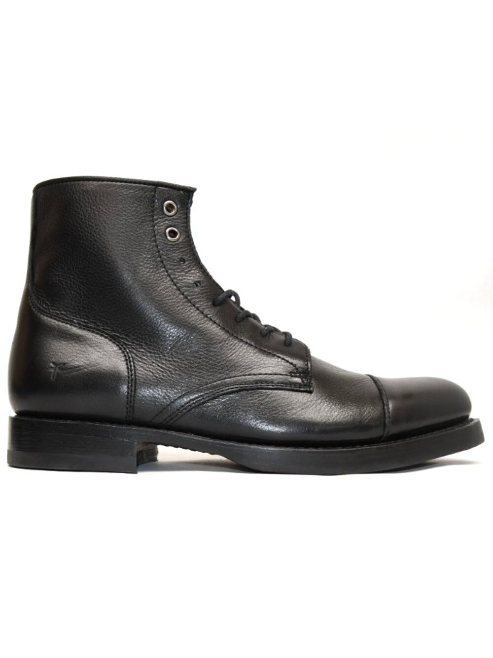 New! Frye Men's Dylan Cap Toe Lace Up Boots Black Sz 10 D FR41394 DD534
